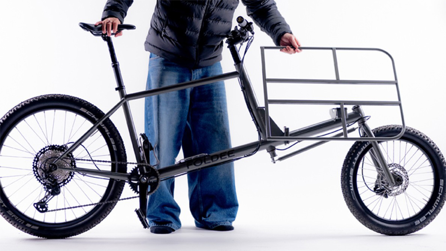 Cargo bike from the Australian startup "Foldee"