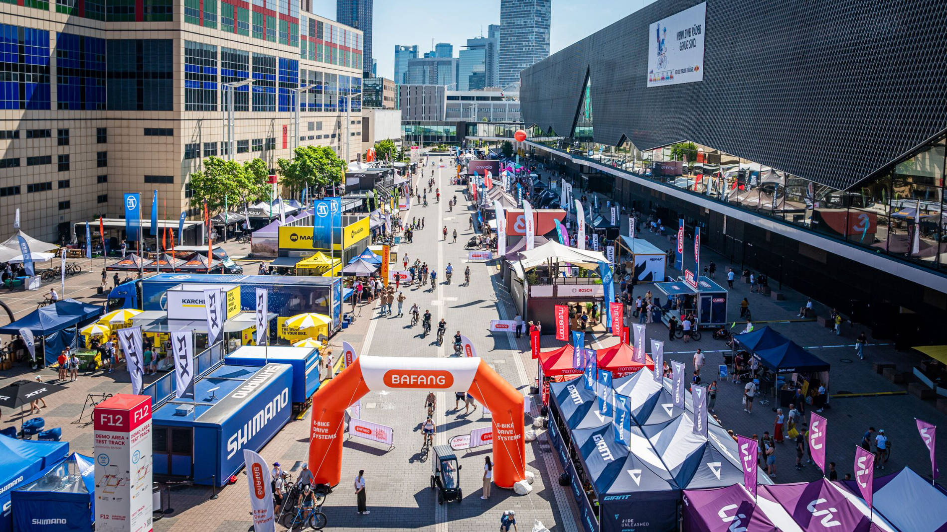Demo Area at Eurobike