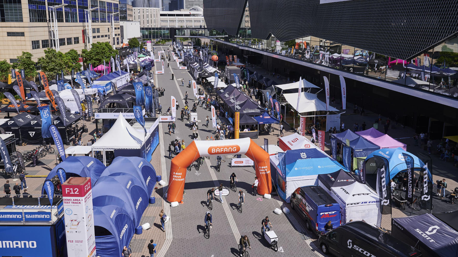 Demo Area at Eurobike