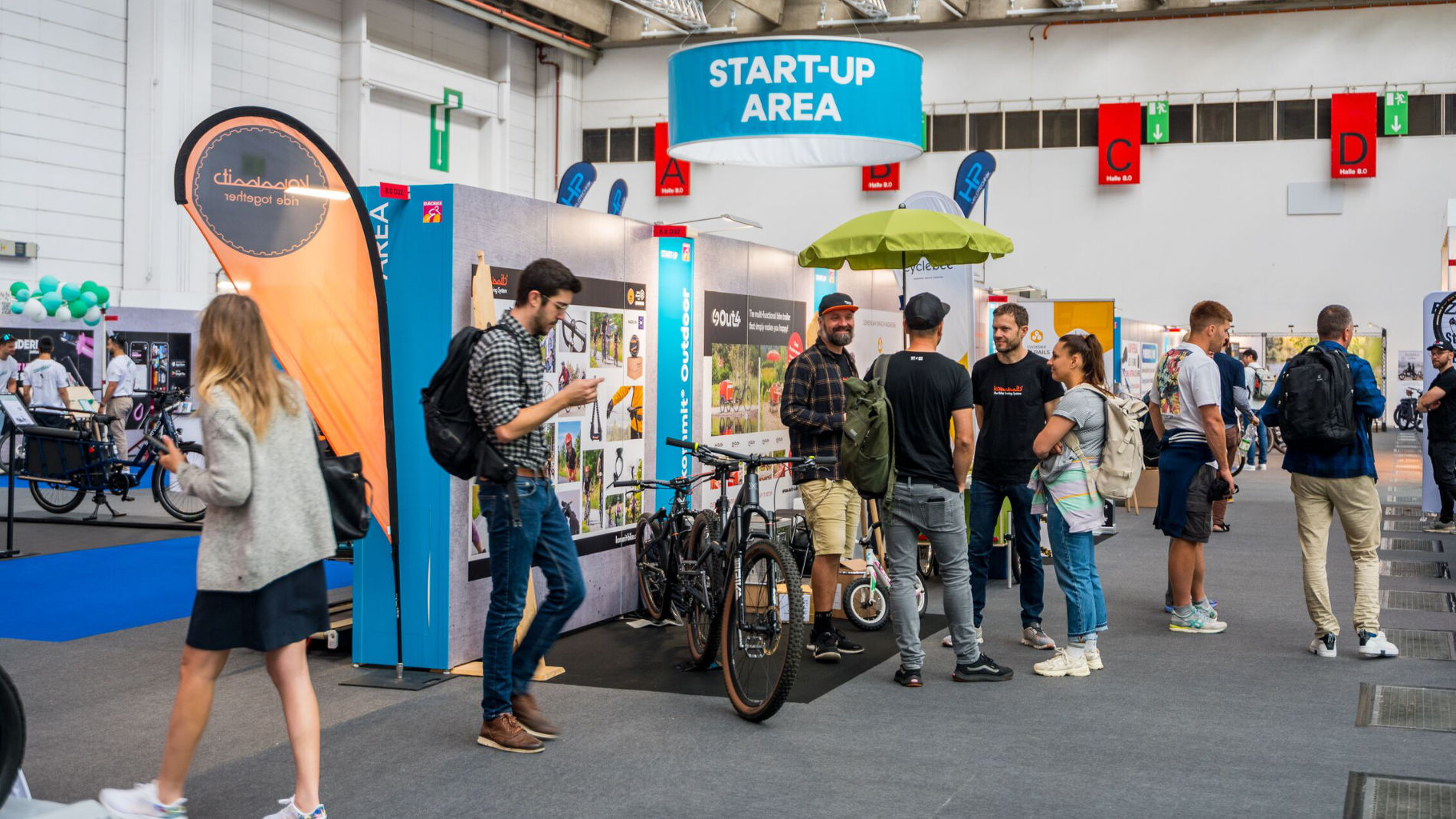 Start-up Area at Eurobike