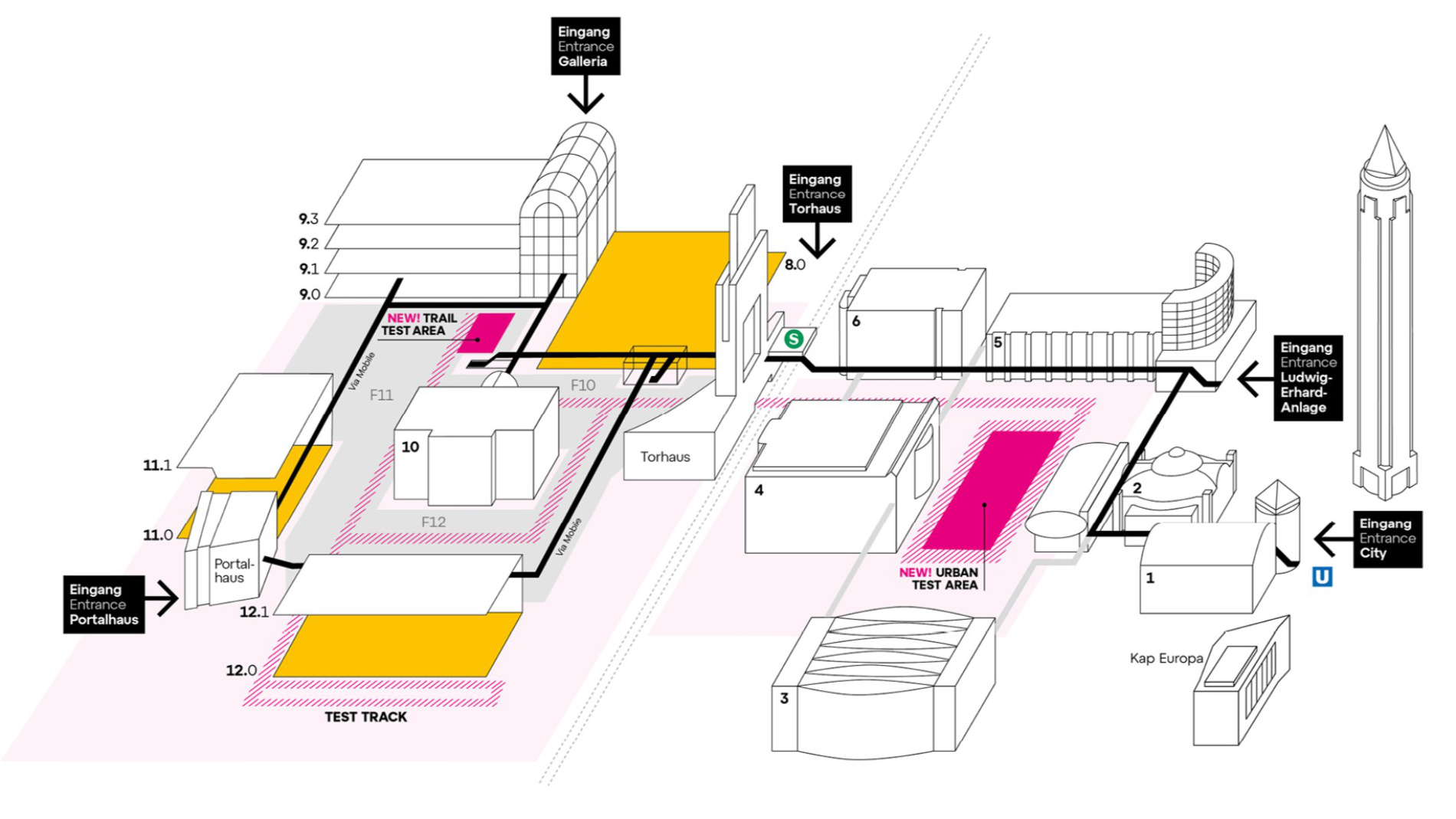 Geländeplan Eurobike 2026