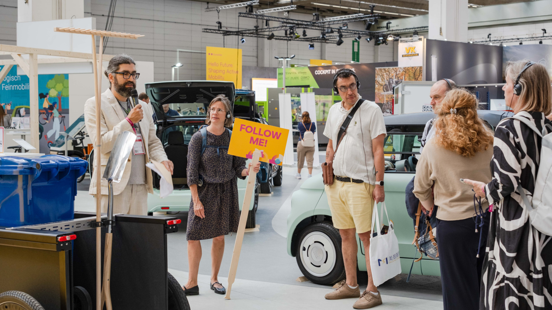 Guided tour at EUROBIKE