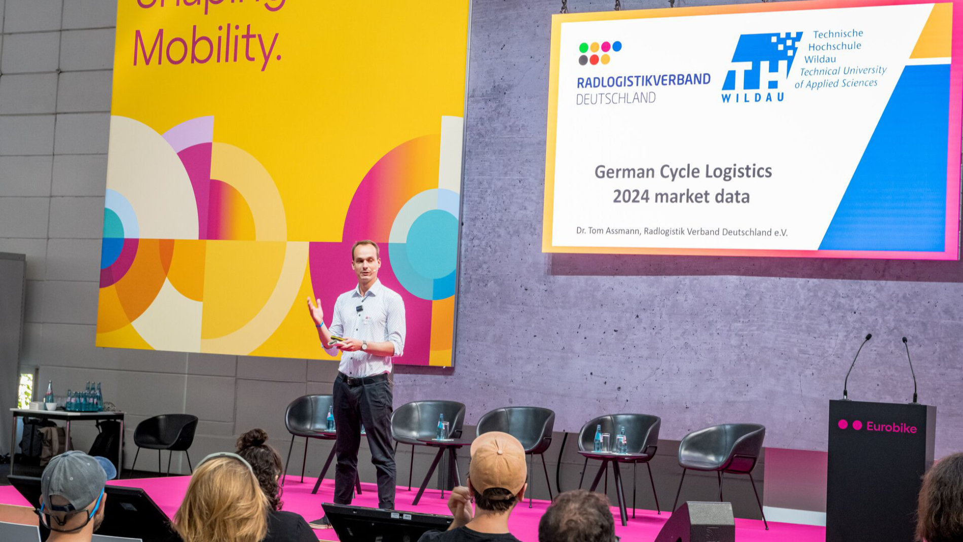 Panel discussion on the EUROBIKE stage