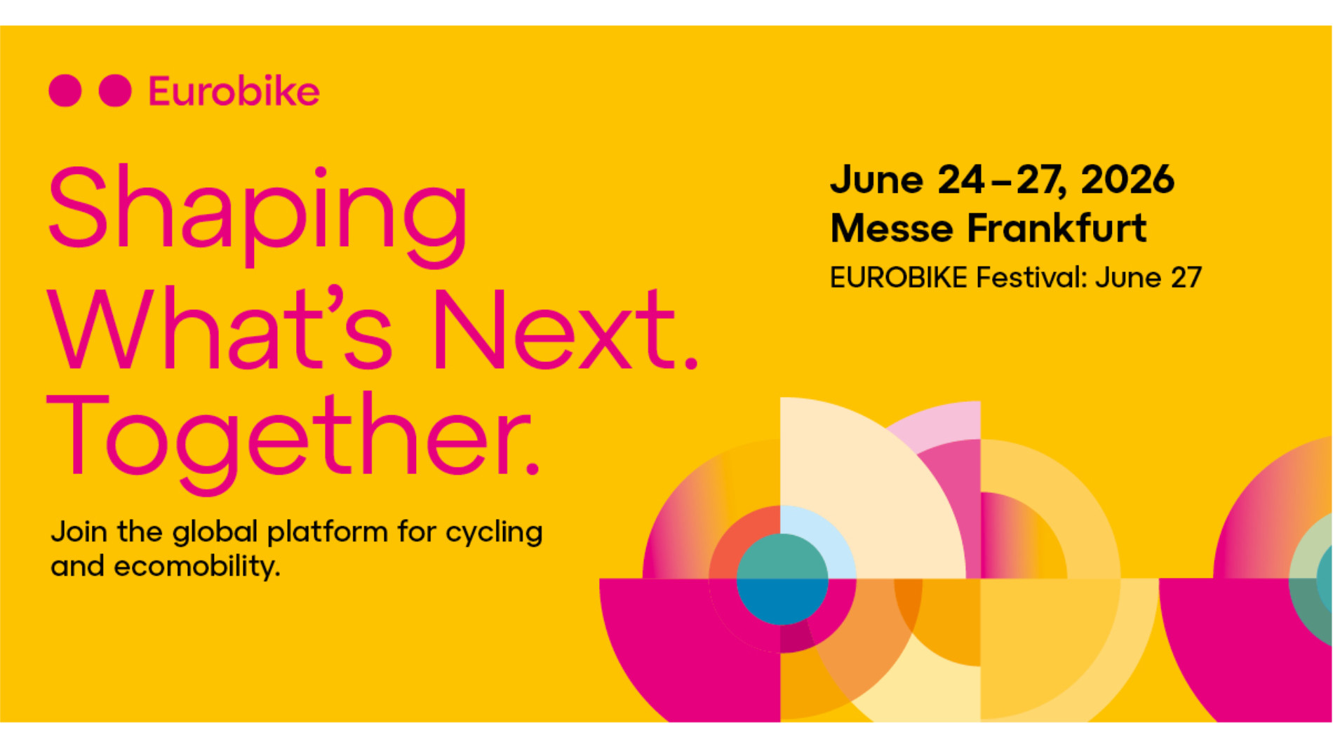 Eurobike 2026 Banner