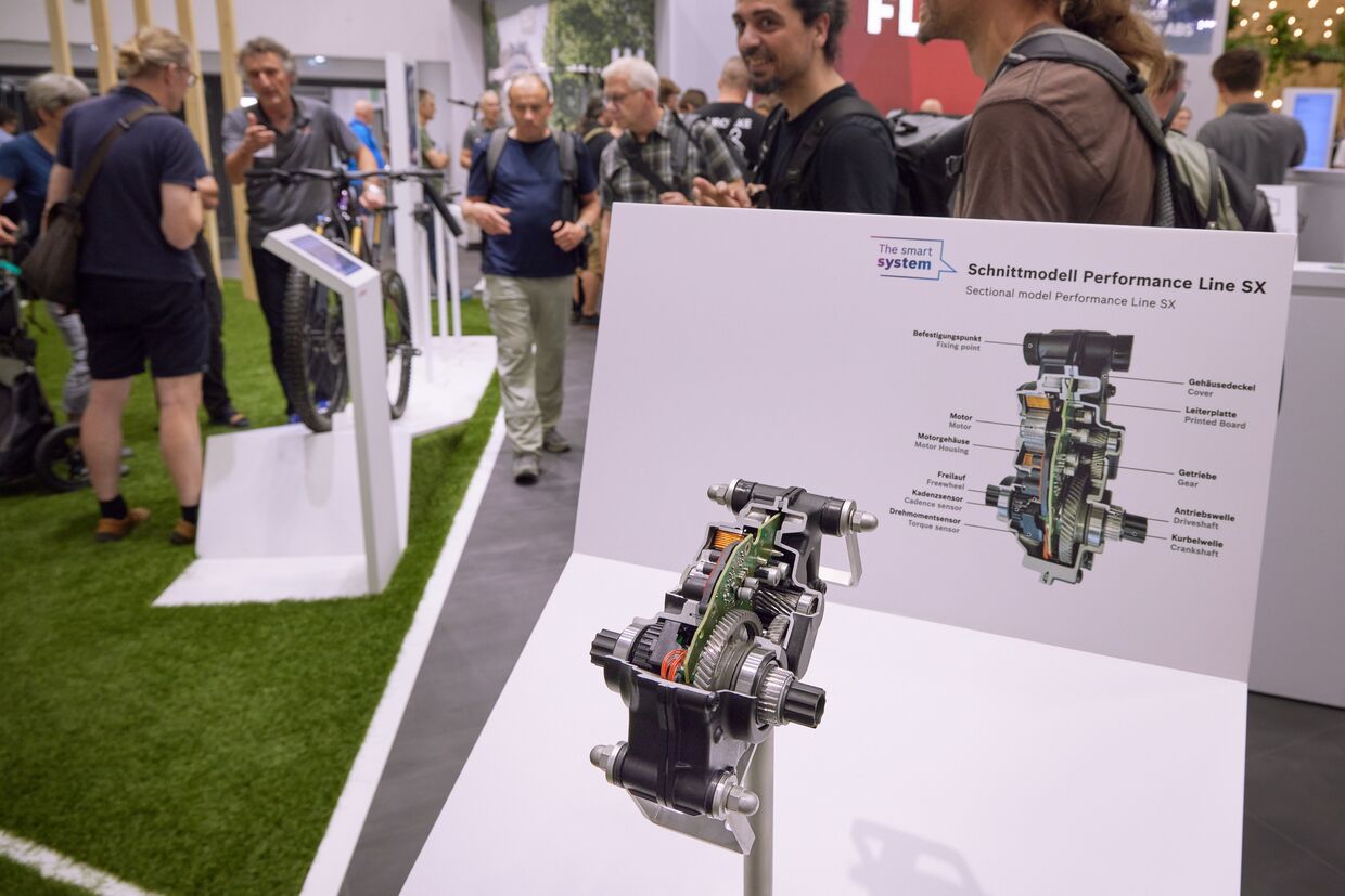 Bosch eBike Systems , Halle 12.0 / A17, E-Antrieb Performance Line SX
