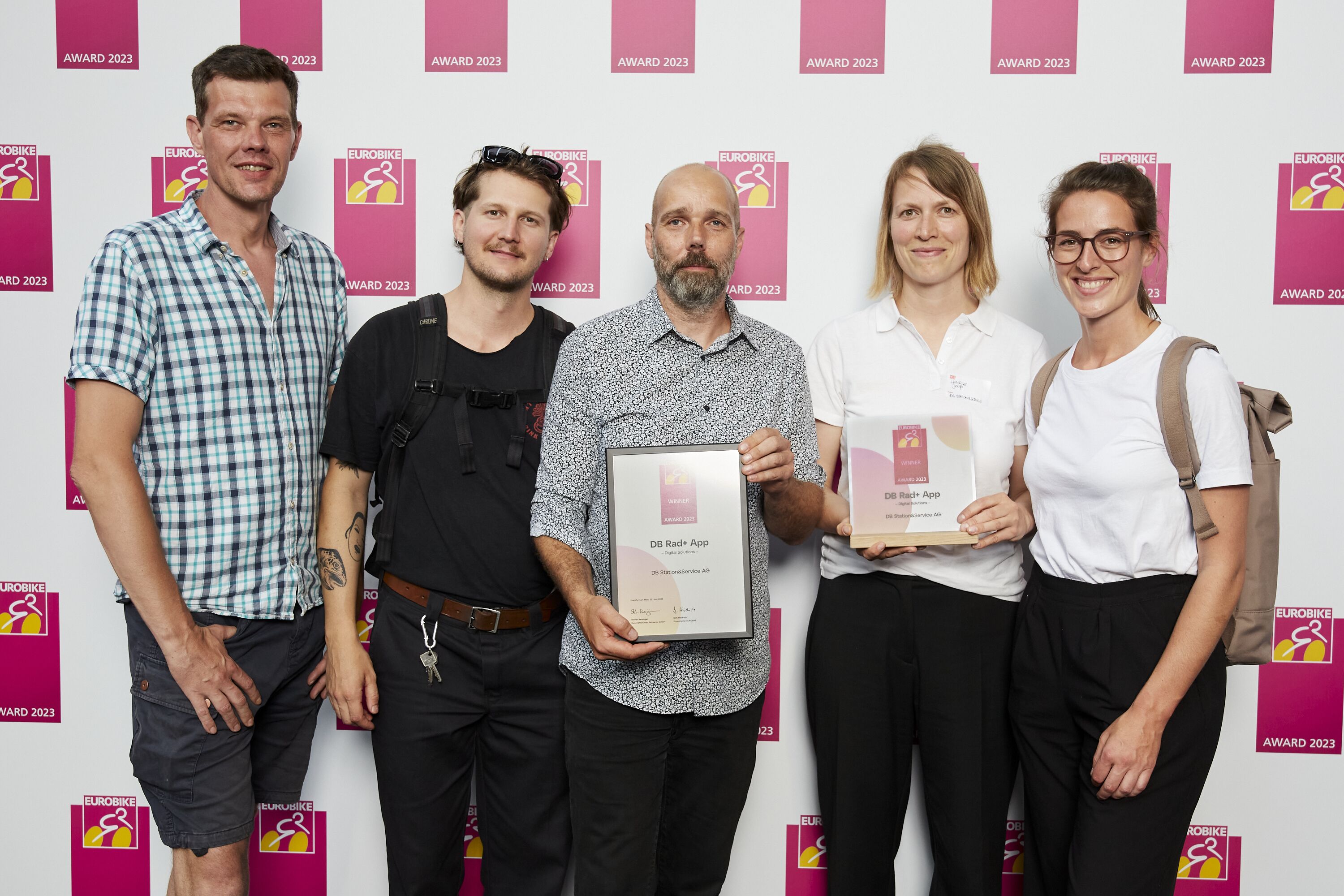 Gewinner Award: DB Station&Service; DB Rad+App