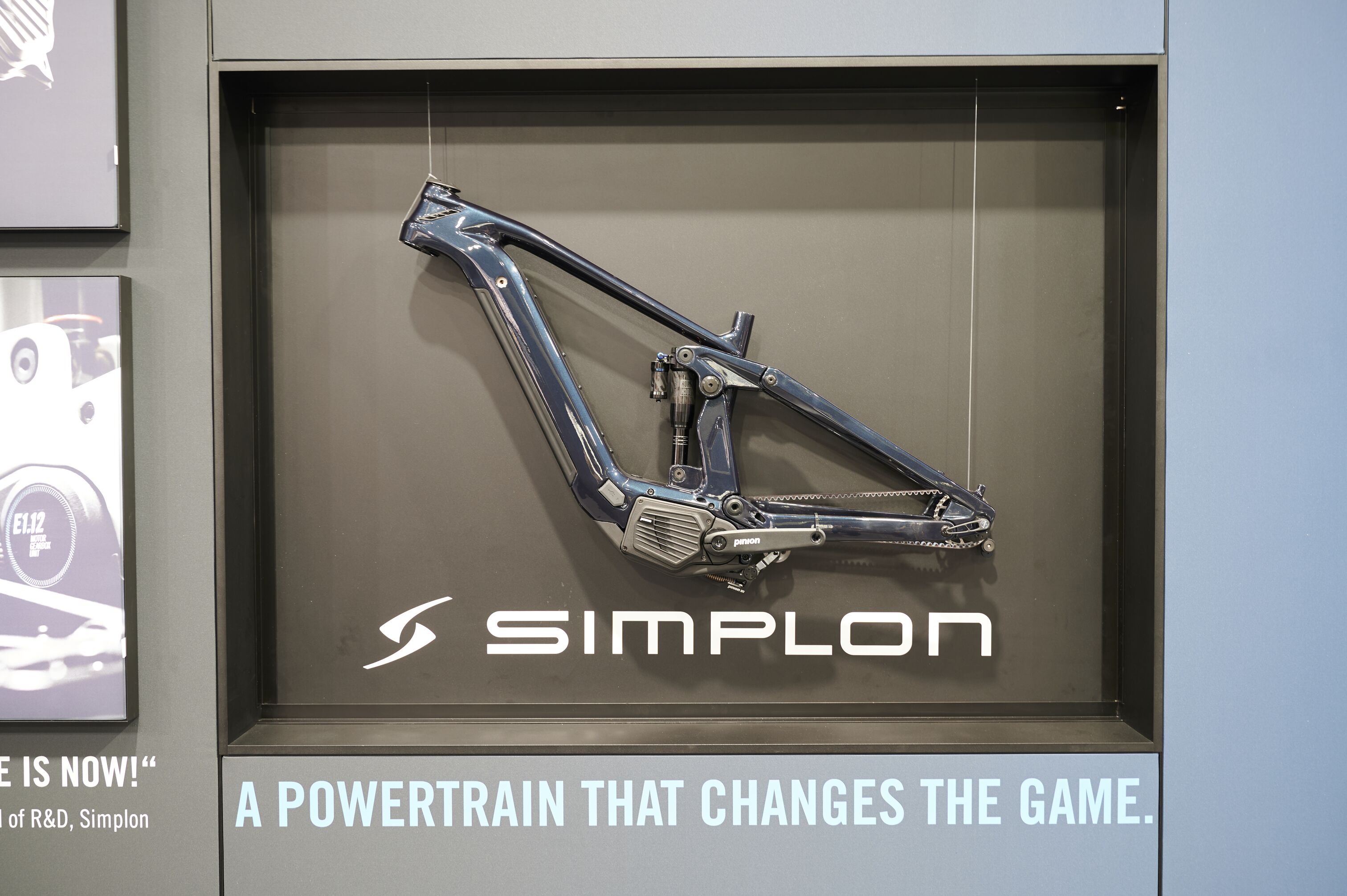 Simplon und Pinion: E-Bike Antriebssystem mit integrierter Getriebeschaltung präsentiert am neuen E-MTB Rapcon Pmax Pinion des Vorarlberger Fahrradherstellers Simplon.