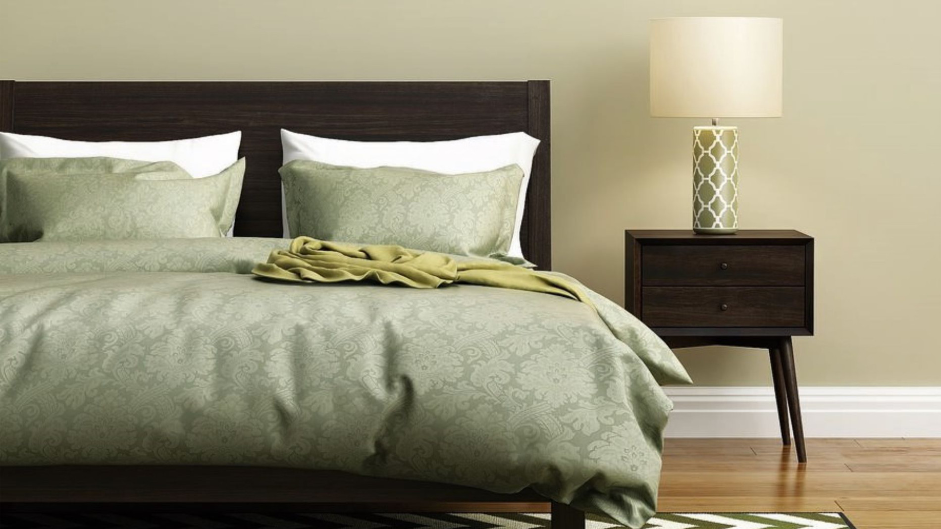 View into a hotel room